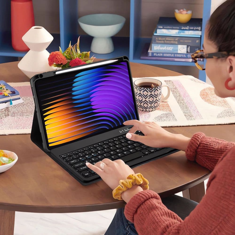 Tech-Protect Sc Pen με Πληκτρολογιο Xiaomi Pad 7 / 7 Pro Μαυρο 8
