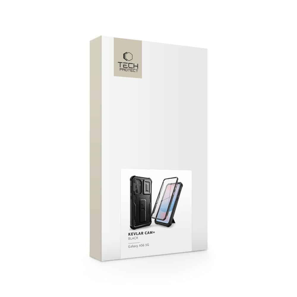 TECH-PROTECT KEVLAR CAM+ - θήκη για Samsung Galaxy A56 - Μαύρο 8