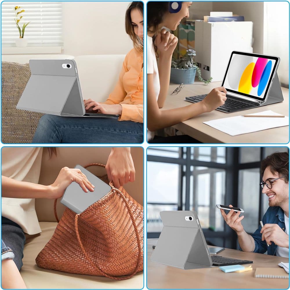 Tech-Protect Sc Pen με Πληκτρολογιο iPad 10.9” 10 / 2022 / 11” 11 / 2025 Γκρι 9