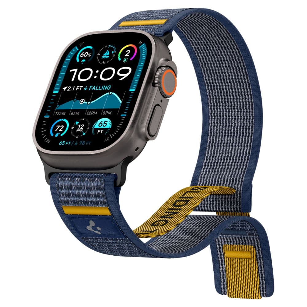 Spigen Athlex Air Apple Watch 6 / 7 / 8 / 9 / 10 / Se / Ultra 1 / 2 (44 / 45 / 46 / 49 Mm) Active Navy 10