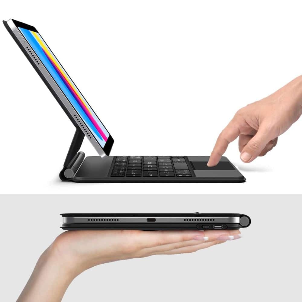 Tech-Protect Μαγνητικη Θηκη Smart Case + Πληκτρολογιο Για iPad 10.9” 10 / 2022 / 11” 11 / 2025 Μαυρο 9