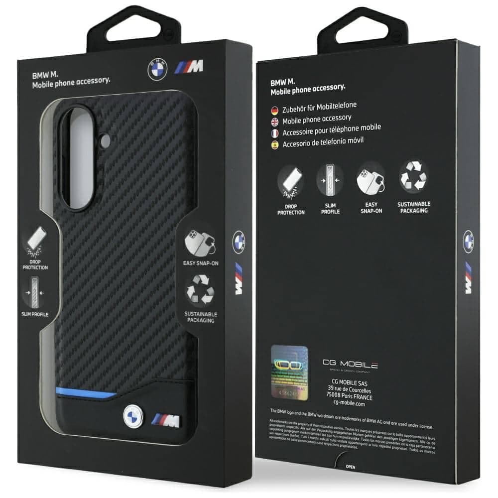 Θήκη BMW M Carbon για Samsung Galaxy A56 μαύρη 7