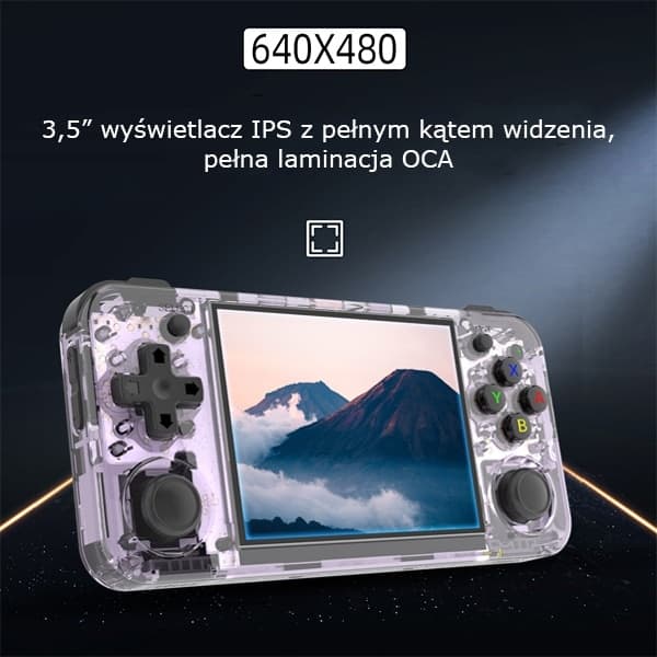 Κονσόλα Anbernic RG35XX H Διαφανής Μωβ 5