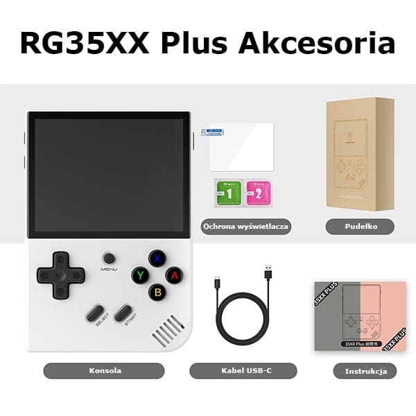 Κονσόλα Anbernic RG35XX Plus λευκό/λευκό 3