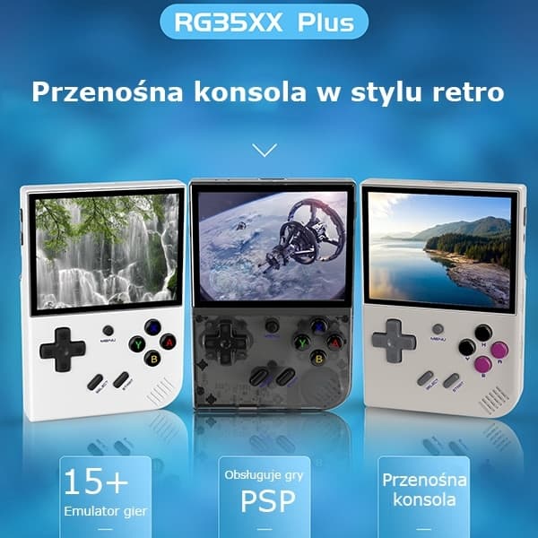 Κονσόλα Anbernic RG35XX Plus λευκό/λευκό 4