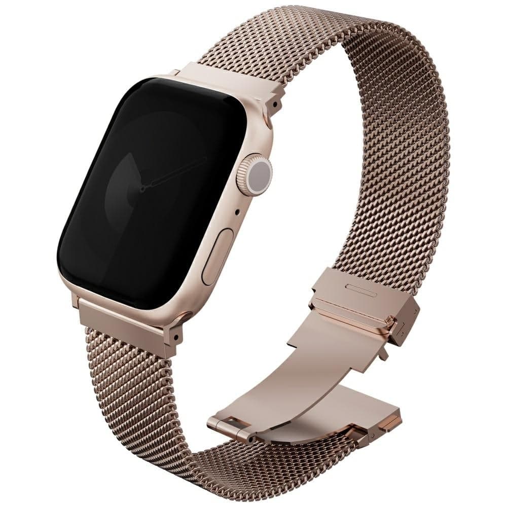 UNIQ Dante Pro - θήκη για Apple Watch 42mm (1st gen) / 41mm 40mm - Μεταλλικό ροζ