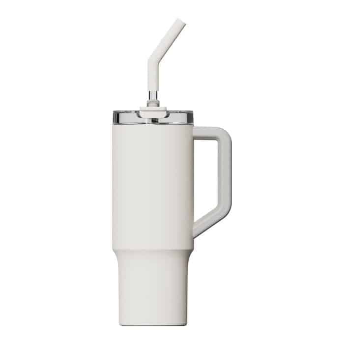 Xiaomi Straw Mug – Θερμός 1L με Καλαμάκι - Λευκό