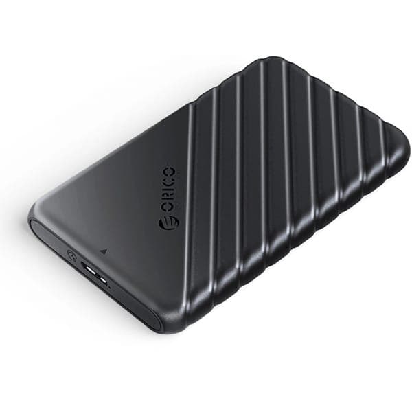 Θήκη σκληρού δίσκου Orico 25PW1-U3 για SATA 2,5 ιντσών, microUSB 3.0, μαύρη