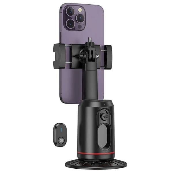 Bluetooth Selfie Stick Hoco K23 με Ανίχνευση Προσώπου 360°, Universal, Μαύρο 5
