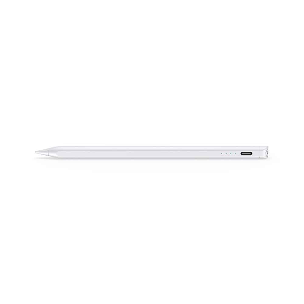 Lito - Γραφίδα (T3) - για Android, iOS, Microsoft, Type-C, Γρήγορη φόρτιση, 90mAh, Κράμα αλουμινίου - Λευκό 3