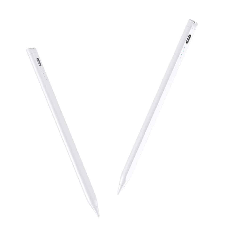 Lito - Γραφίδα (T3) - για Android, iOS, Microsoft, Type-C, Γρήγορη φόρτιση, 90mAh, Κράμα αλουμινίου - Λευκό