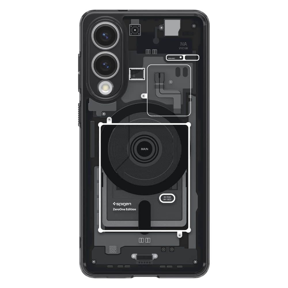 Spigen Ultra Hybrid Zero One - θήκη για Samsung Galaxy S25 Edge - Μαύρο 2