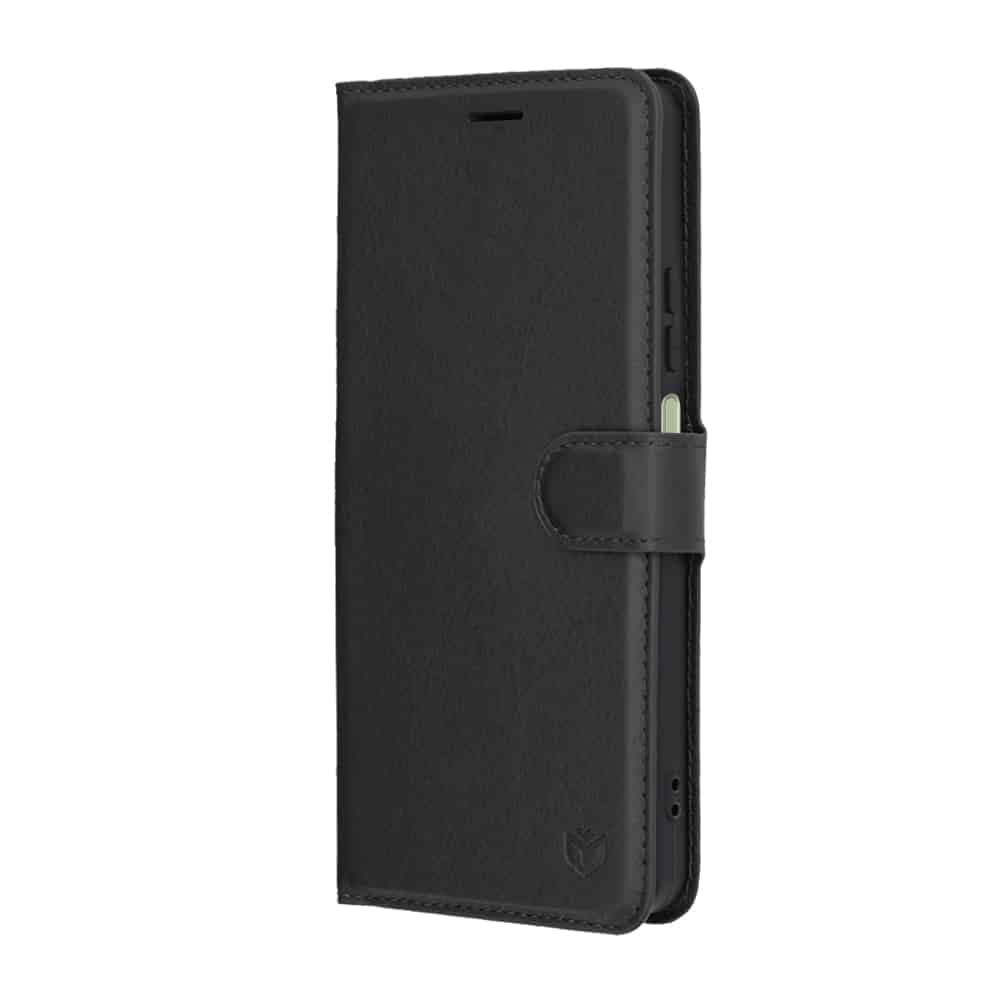 Techsuit Leather Folio - θήκη για Oppo A5 Pro 4G - Μαύρο 4