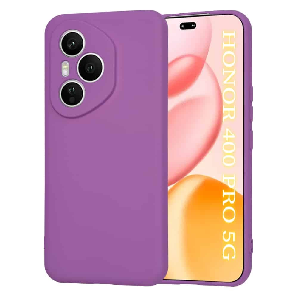 Techsuit SoftFlex - θήκη για Honor 400 Pro - Μωβ