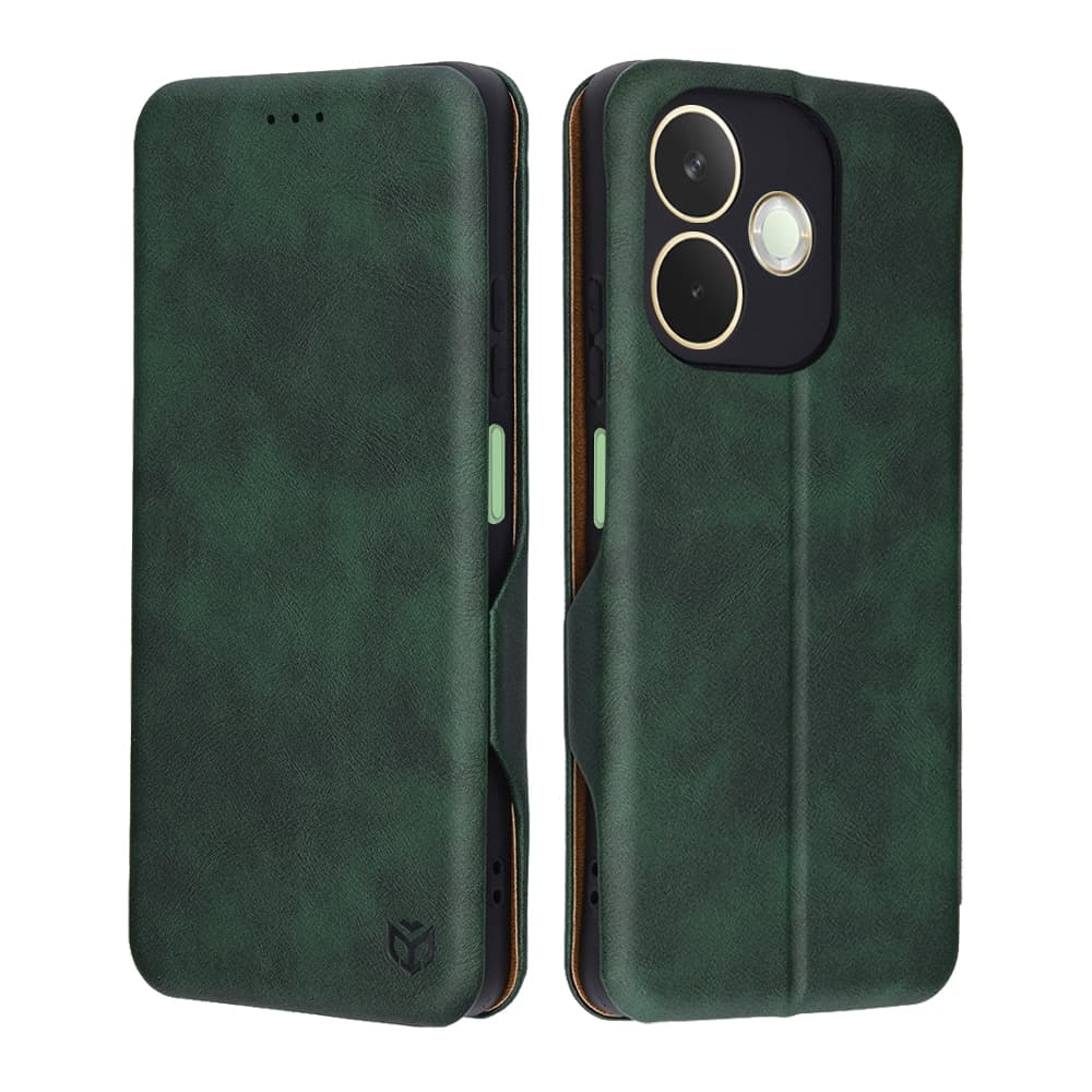 Techsuit Safe Wallet Plus - θήκη για Oppo A5 Pro 4G - Πράσινο