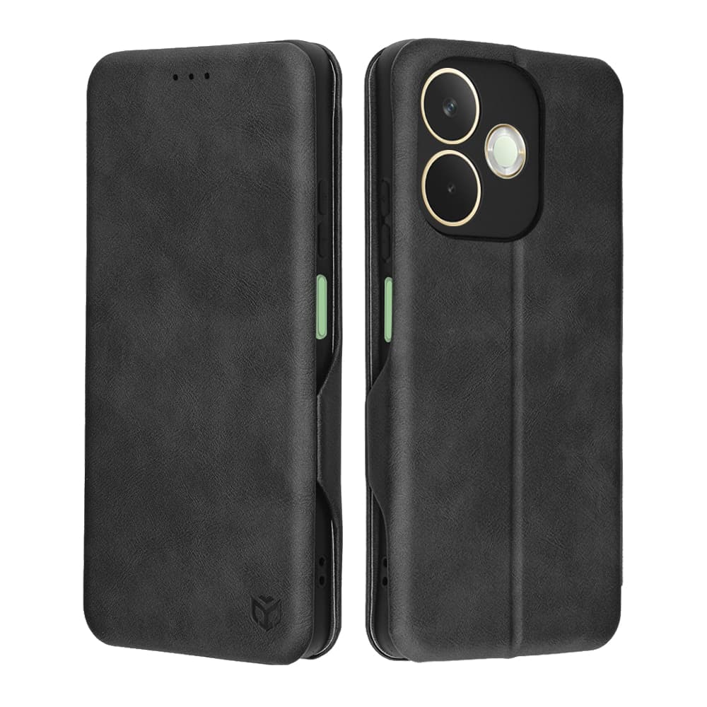 Techsuit Safe Wallet Plus - θήκη για Oppo A5 Pro / 4G 5G - Μαύρο