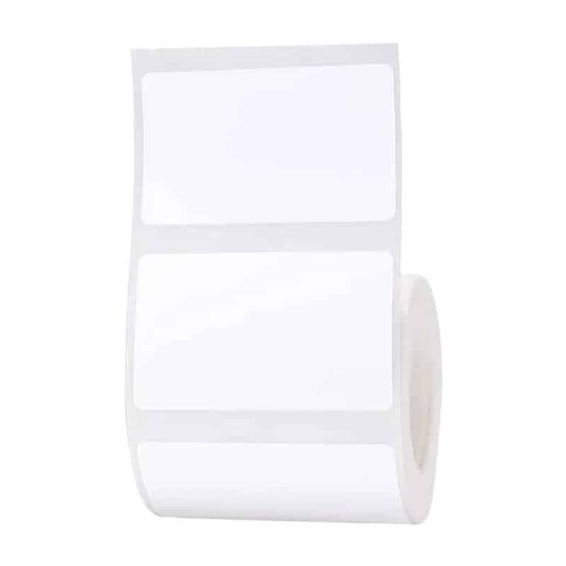 Θερμικές ετικέτες Niimbot αυτοκόλλητα 50x30 mm - 225 τεμάχια. Λευκό