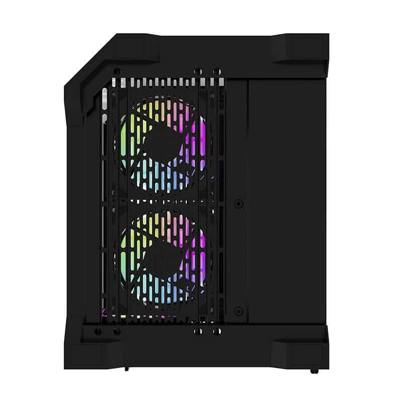 Darflash FT350 θήκη υπολογιστή + 5 ανεμιστήρες aRGB (μαύρο) 4