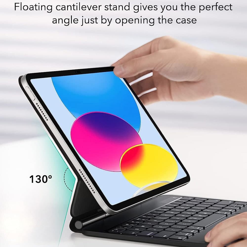 ESR Rebound Magnetic Keyboard - θήκη για Apple iPad (2022) / (2025) - Μαύρο 7
