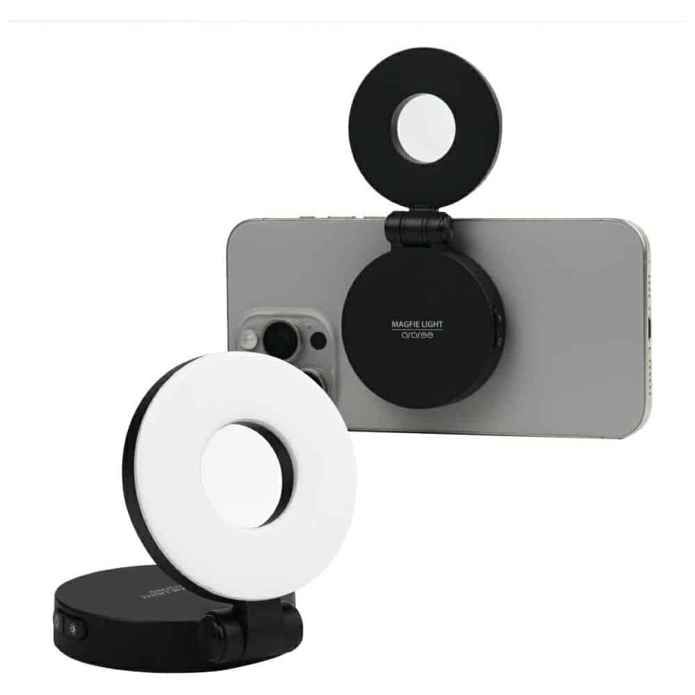 Φορητή λάμπα LED Araree Magfie Light MagSafe μαύρη