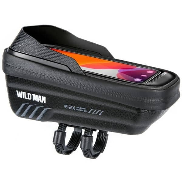 Θήκη/βάση ποδηλάτου WILDMAN M E12X τσάντα σκελετού μαύρη