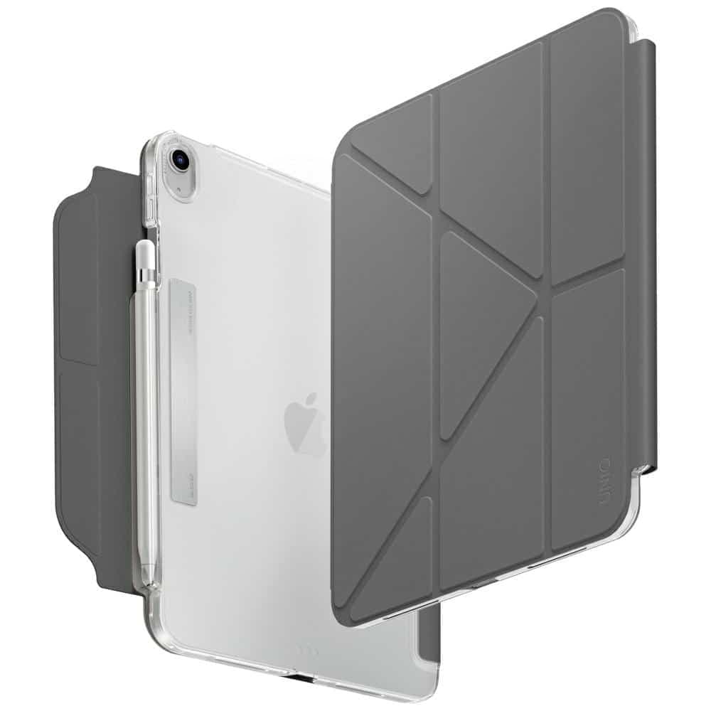 Θήκη UNIQ Camden Click για iPad 11" A16 (2025) / iPad 10.9" 10 γενιάς (2022) γκρι