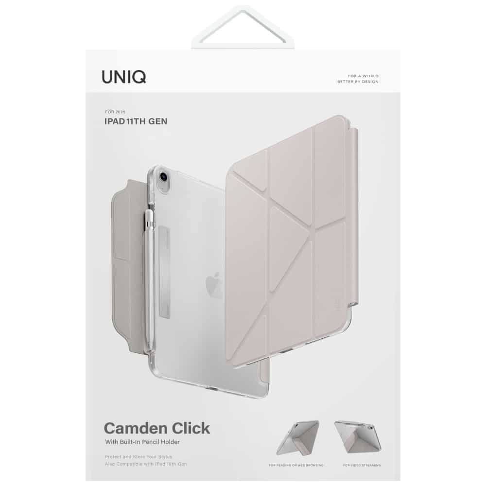 UNIQ Camden Click - θήκη για Apple iPad (2025) / 10.2 (2022) - Ιβουάρ 7