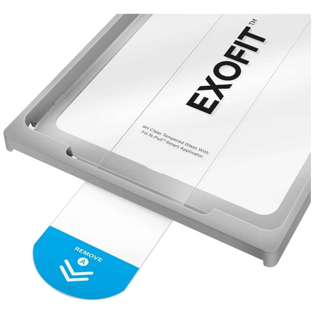 Προστατευτικό γυαλί UNIQ Optix Clear Exofit με εφαρμοστή για iPad 11" A16 (2025) / iPad 10.9" 10 γεν. 4