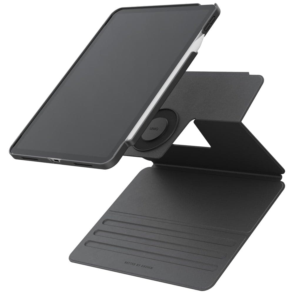Θήκη UNIQ Rovus Snapmount Magnetic 360 Rotating Removal για iPad Air 13" M2/M3 (2024/2025) γκρι 5