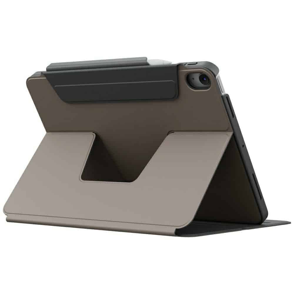 Θήκη UNIQ Rovus Snapmount Magnetic 360 Rotating Removal για iPad Air 13" M2/M3 (2024/2025) γκρι