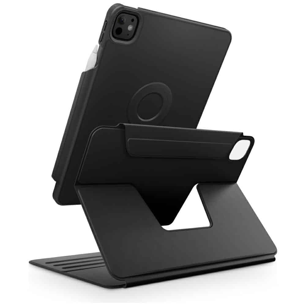 Θήκη UNIQ Rovus Snapmount Magnetic 360 Rotating Remote για iPad Pro 11" M4 (2024) μαύρη