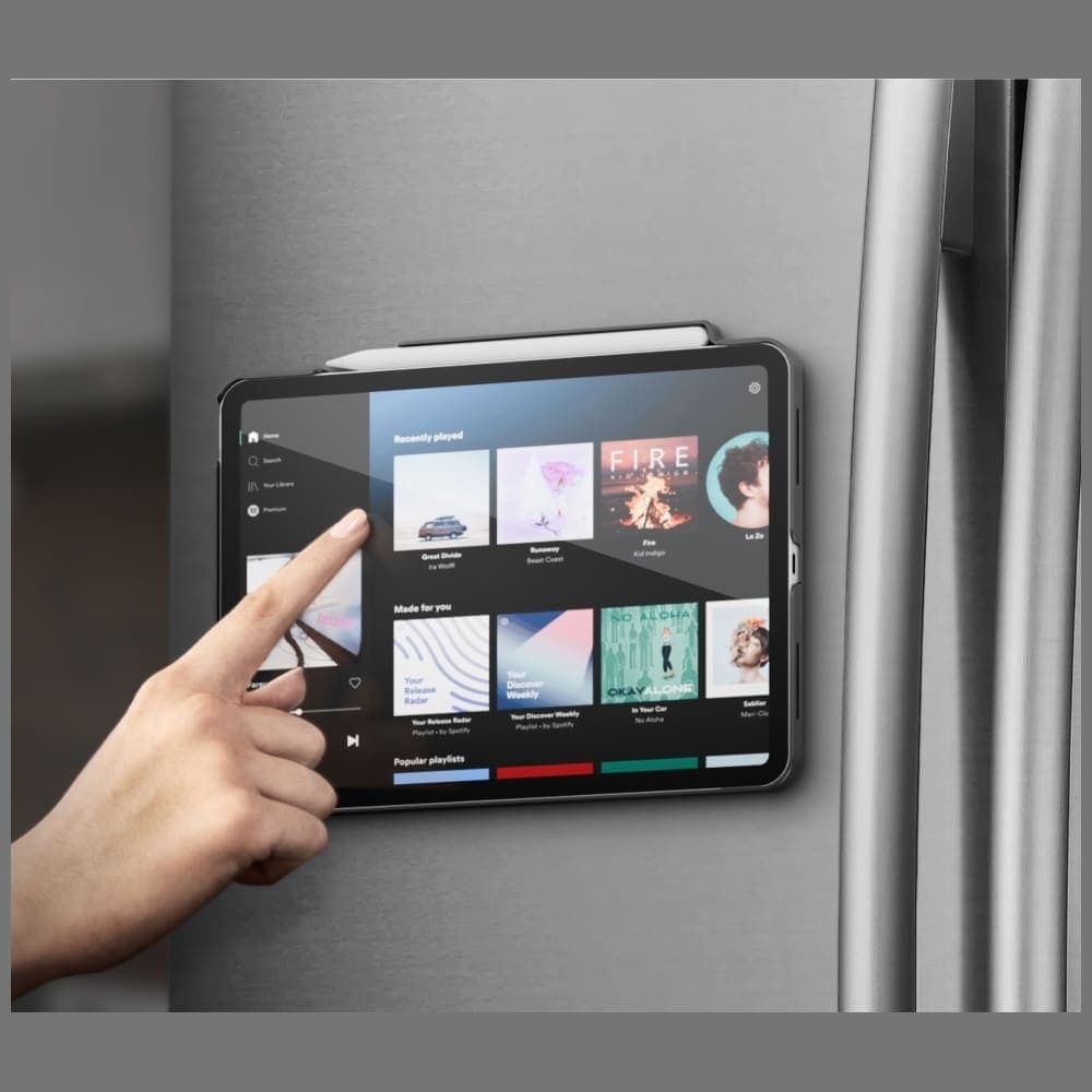Θήκη UNIQ Rovus Snapmount Magnetic 360 Rotating Remote για iPad Pro 11" M4 (2024) μαύρη 8
