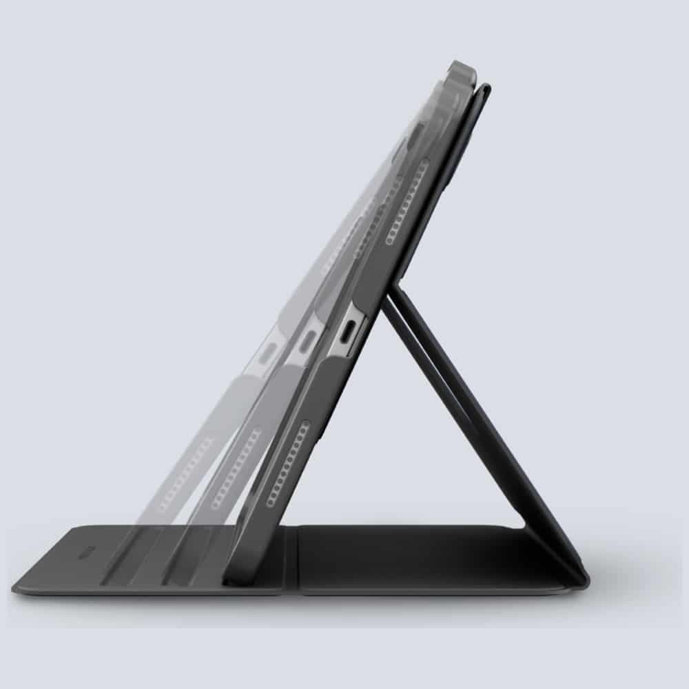 Θήκη UNIQ Rovus Snapmount Magnetic 360 Rotating Remote για iPad Pro 11" M4 (2024) μαύρη 9