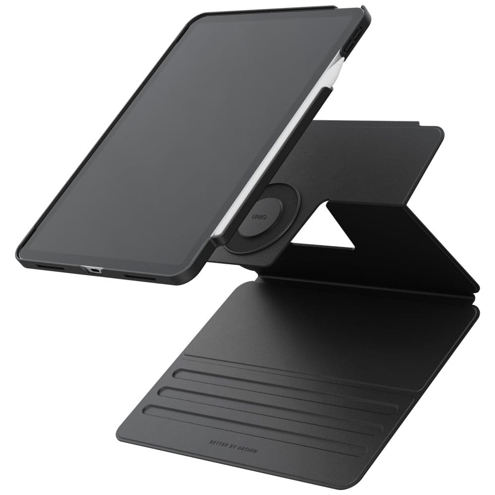 Θήκη UNIQ Rovus Snapmount Magnetic 360 Rotating Removal για iPad Pro 13" M4 (2024) μαύρη 5