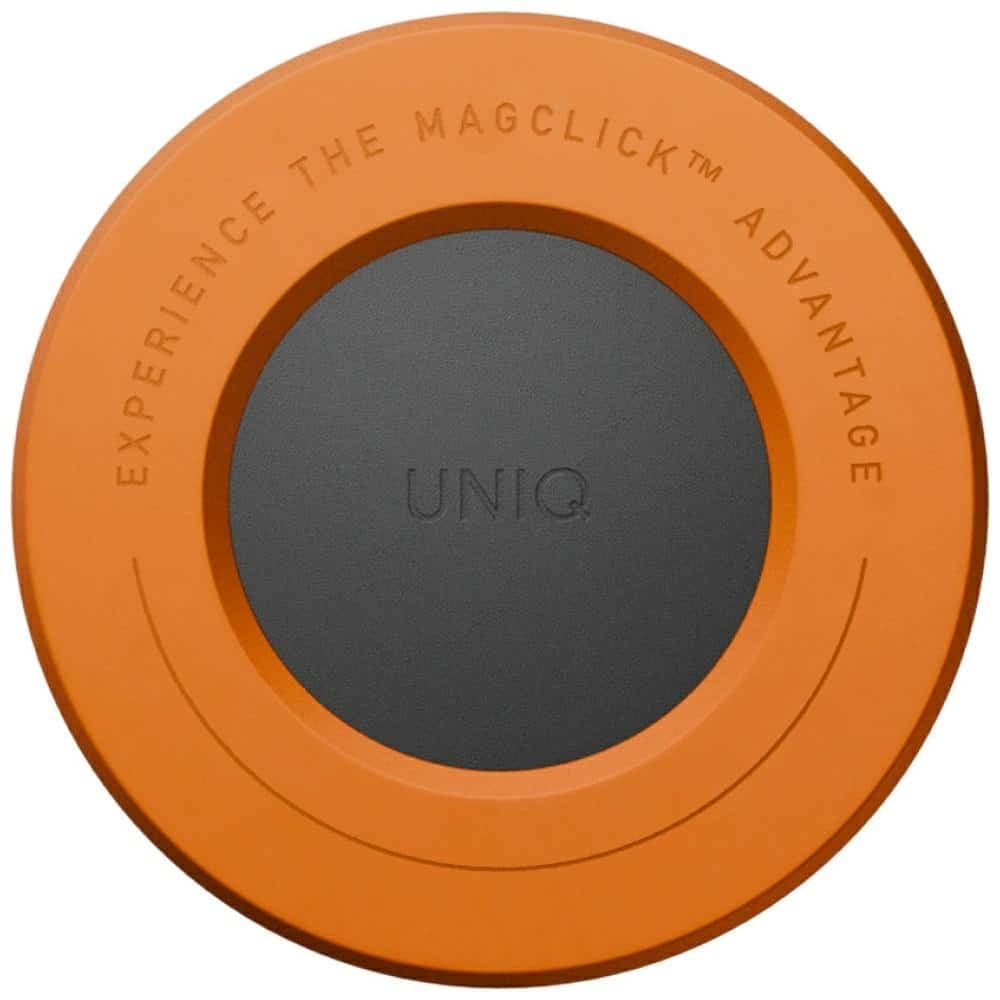 Μαγνητική βάση UNIQ SnapMount αυτοκόλλητηπορτοκαλί/ανθρακί 2