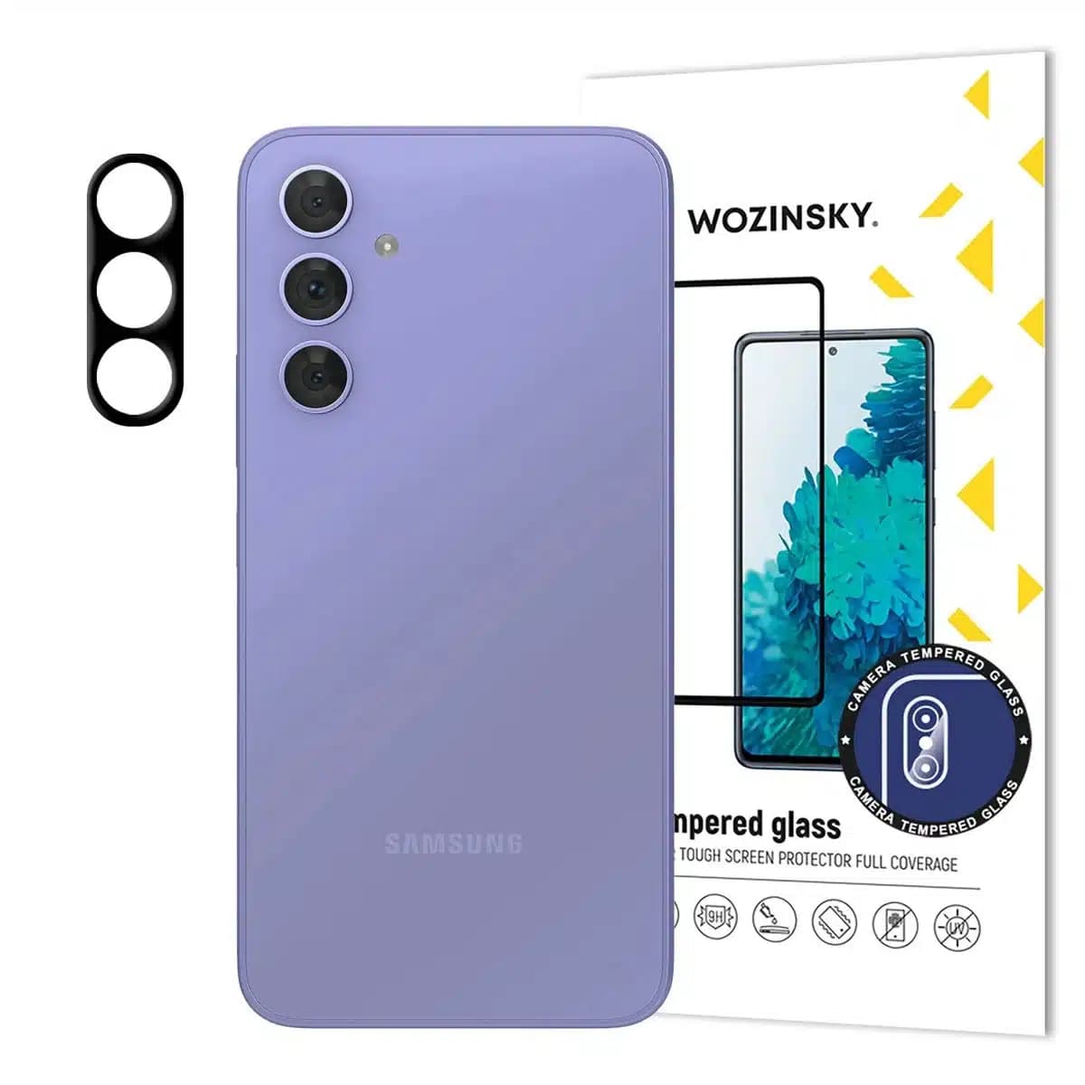 Γυαλί πλήρους κάμερας Wozinsky για Samsung Galaxy A06 5G, συσκευασία 2 τεμαχίων