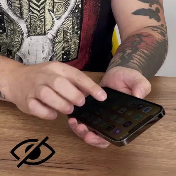 Wozinsky Privacy Glass - τζαμάκι για Xiaomi Poco X7 Pro - Μαύρο 9