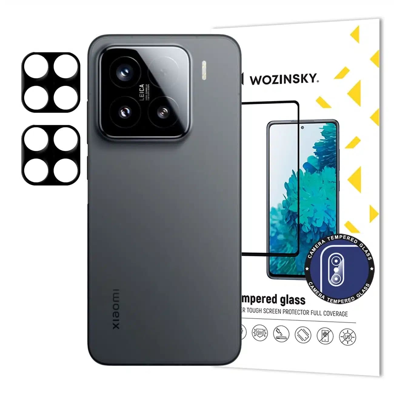 Γυαλί Wozinsky Full Camera Glass για Xiaomi Redmi Note 14S, 2 τεμάχια