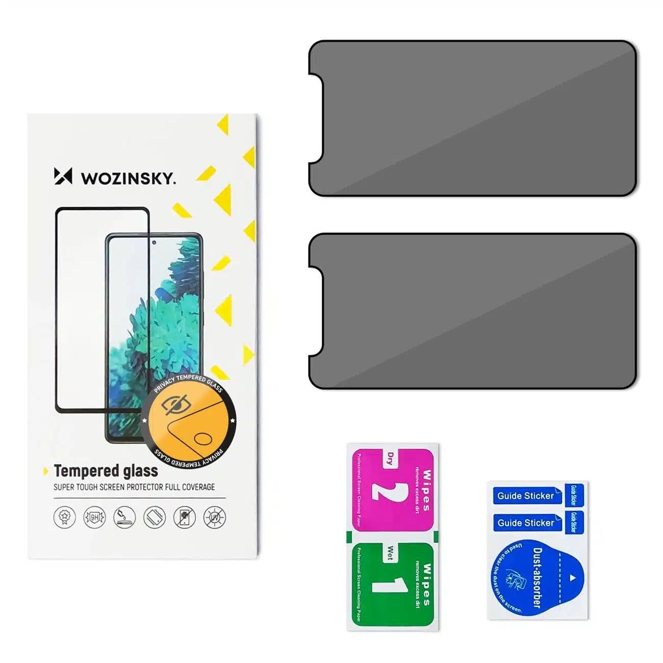 Wozinsky Privacy Glass - τζαμάκι για Xiaomi Redmi Note 14S - Διάφανο 2