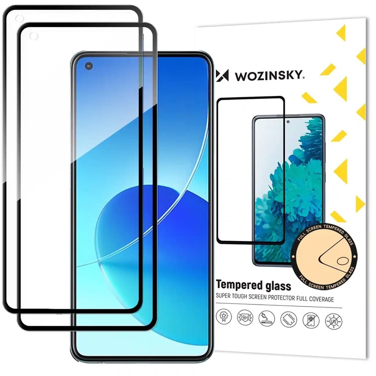 Wozinsky Full Glue Tempered Glass - τζαμάκι για Xiaomi Redmi Note 14S - Μαύρο