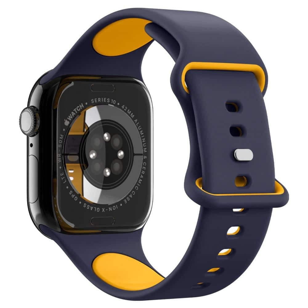 Spigen - Nano Pop - Apple Watch 1/2/3/4/5/6/7/8/9/10/SE/SE 2 (38/40/41/42mm) - Blueberry Navy 2