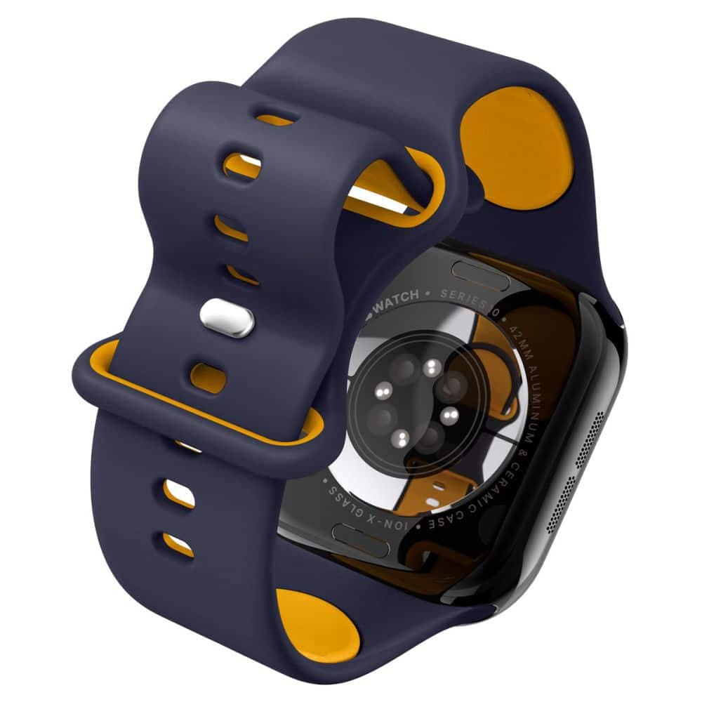 Spigen - Nano Pop - Apple Watch 1/2/3/4/5/6/7/8/9/10/SE/SE 2 (38/40/41/42mm) - Blueberry Navy 3