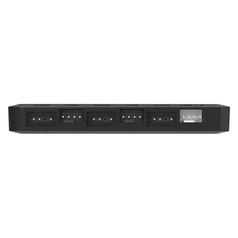Darkflash Μονάδα ελέγχου ανεμιστήρα RC2 RGB PWM (Μαύρο) 11