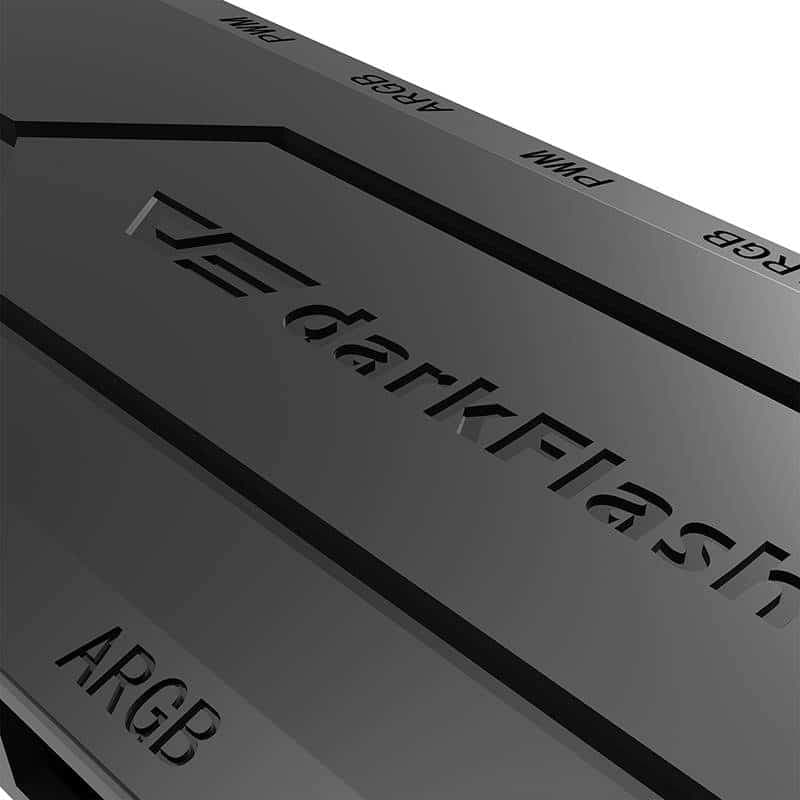 Darkflash Μονάδα ελέγχου ανεμιστήρα RC2 RGB PWM (Μαύρο) 7