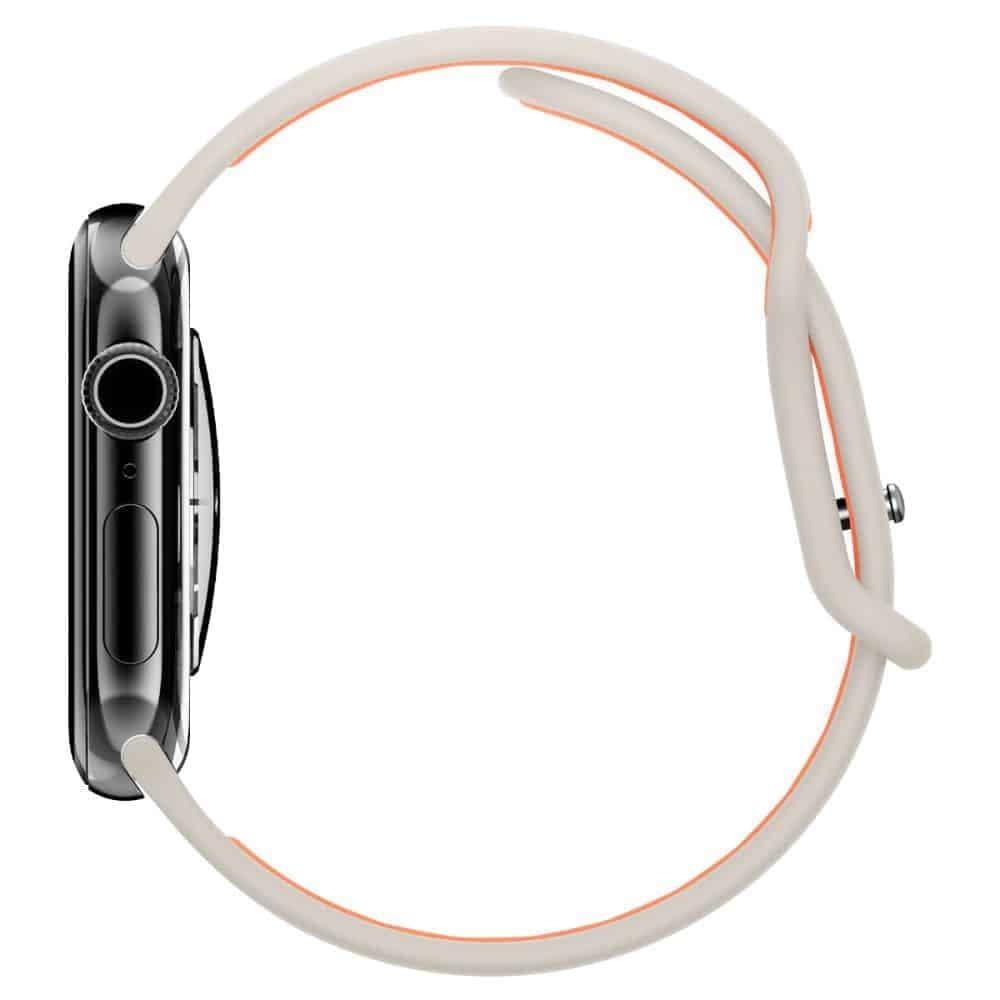 Spigen - Nano Pop - Apple Watch 1/2/3/4/5/6/7/8/9/10/SE/SE 2 (38/40/41/42mm) - Πορτοκαλί Μπεζ 6