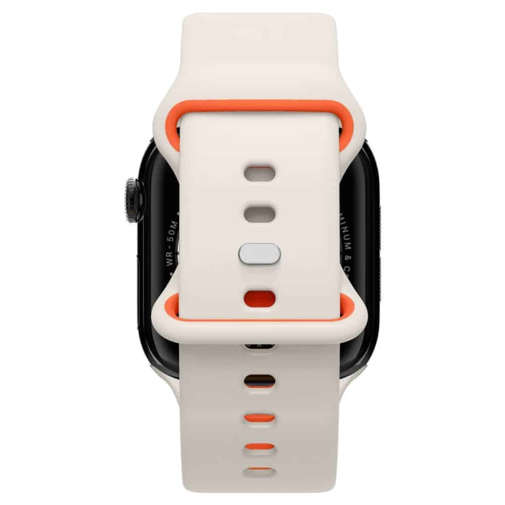 Spigen - Nano Pop - Apple Watch 1/2/3/4/5/6/7/8/9/10/SE/SE 2 (38/40/41/42mm) - Πορτοκαλί Μπεζ 5