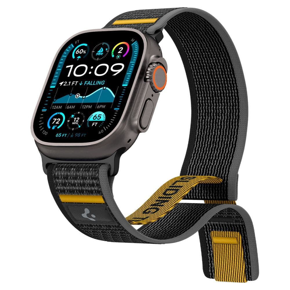 Spigen - Athlex Air - Apple Watch 6 / 7 / 8 / 9 / 10 / SE / SE 2 / Ultra / Ultra 2 (44/45/46/49mm) - Active Μαύρο 2