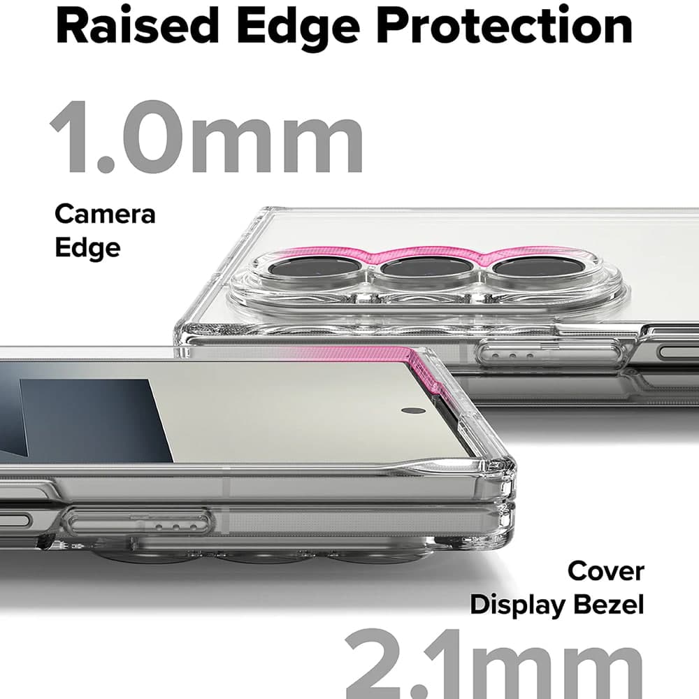Ringke Fusion - θήκη για Samsung Galaxy Z Fold7 - Διάφανο 6