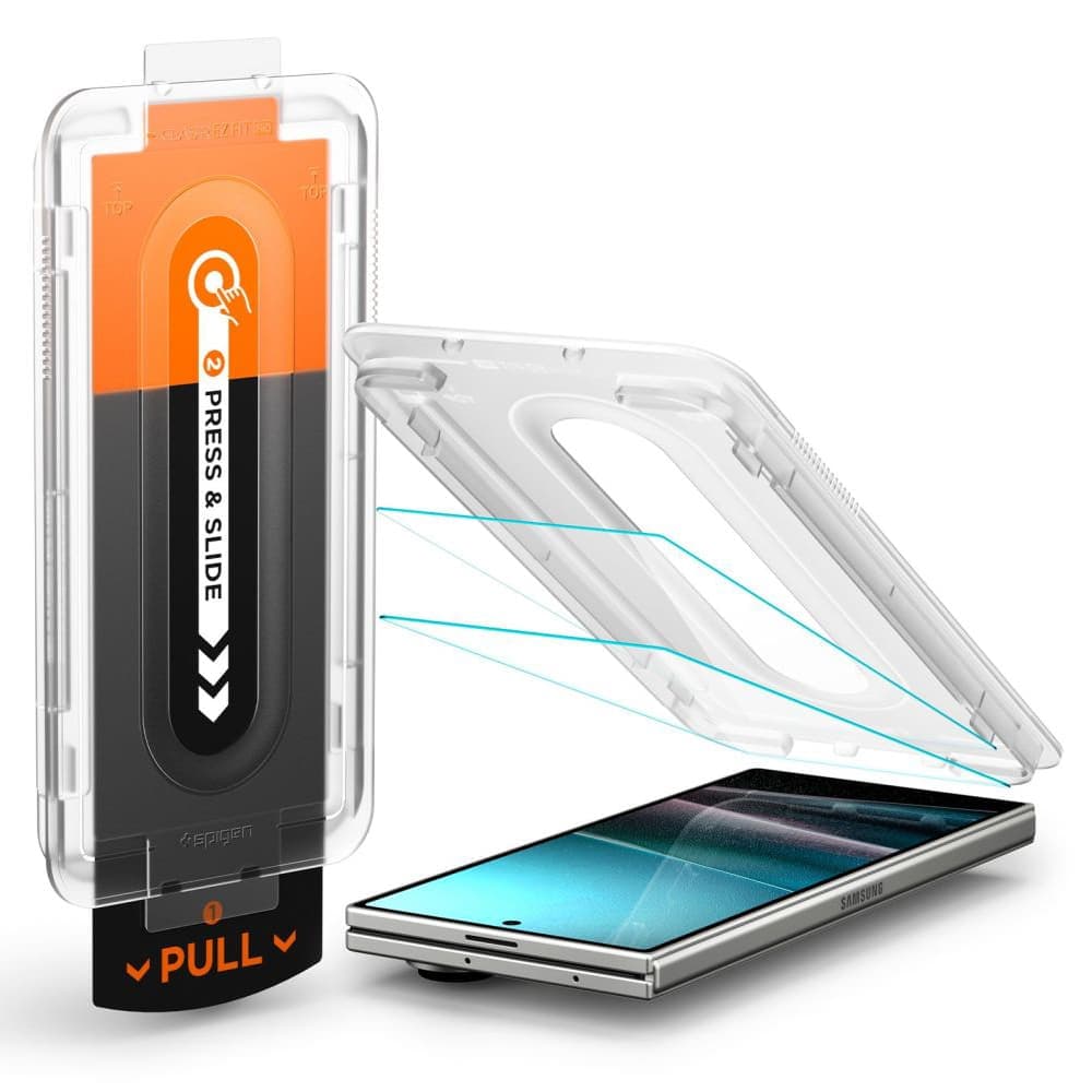 Spigen - Glas.tR EZ-FIT Pro HD (συσκευασία 2 τεμαχίων) - Samsung Galaxy Z Fold7 - Διαφανές 2