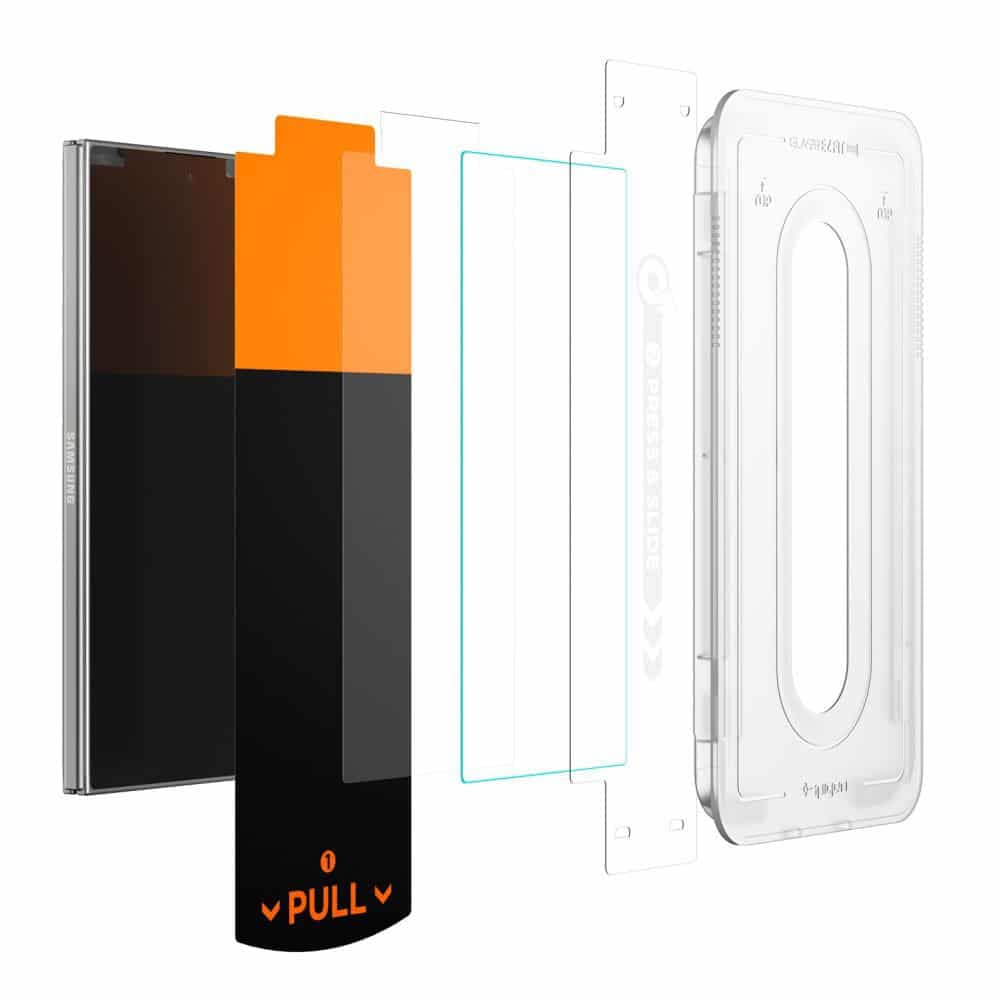 Spigen - Glas.tR EZ-FIT Pro HD (συσκευασία 2 τεμαχίων) - Samsung Galaxy Z Fold7 - Διαφανές 3